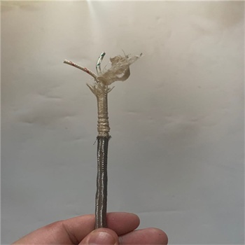 nickel plated copper wire Stainless steel  braided High temperature resistant cable  GN500-02-P	