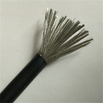 Flexible tinned copper wire conductor single core silicone rubber cable 180degree