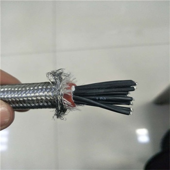 304 stainless steel braided Silicone Wire Rubber Cable 0.6/1.0kV