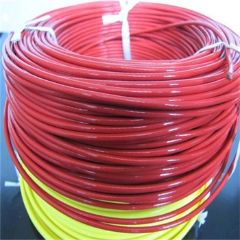 Heating cable Anticorrosion High temperature Resistant PTFE Teflon Wire Cable