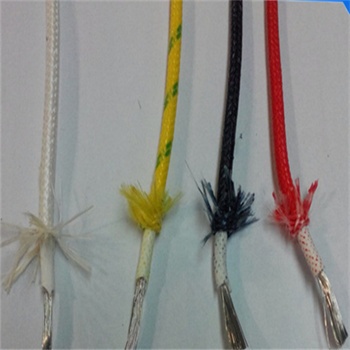 tinned copper conductor fiberglass braided silicone rubber insulation high temperature cable wire-60degree to 180degree	