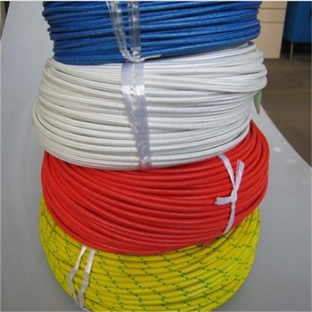 fiberglass braided silicone rubber cable wire -60degree to 180degree 300/500V	