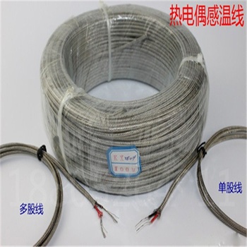 J model thermocouple extension cables -40degree to+750degree